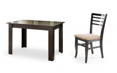 Set pentru sufragerie Masa dining Doni + 4 buc. scaun de masa Karlot Set pentru sufragerie